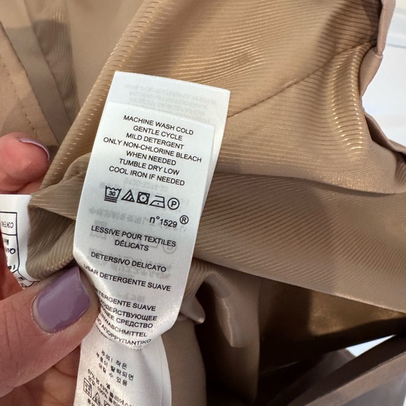 NWT Ralph Lauren Classic Sand Trench Coat Size Large - Picture 13 of 13